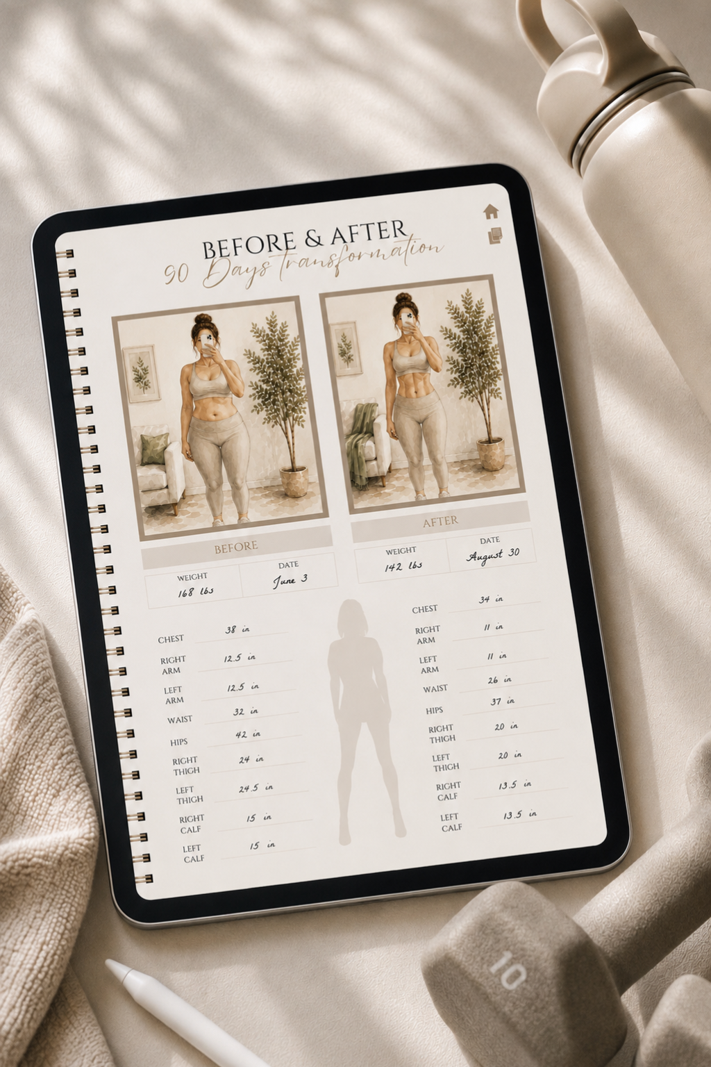 A Fitness Planner You Can Actually Finish